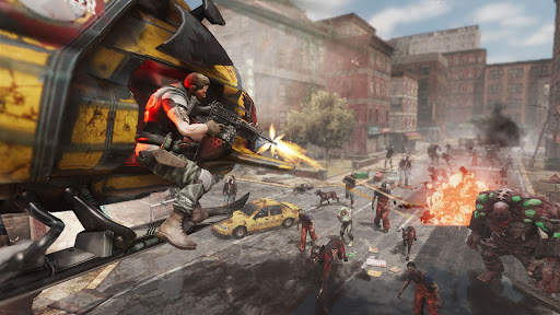 ZOMBIE FIRE 3D: Offline Game screenshot 1