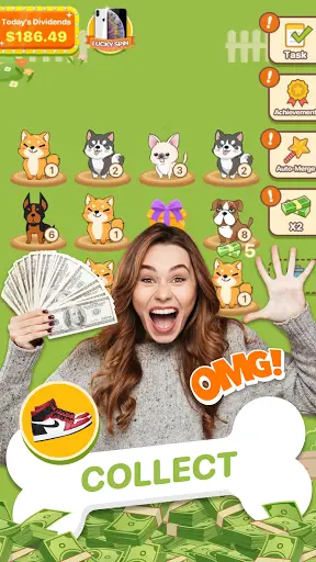 Puppy Town - Merge & Win screenshot 3