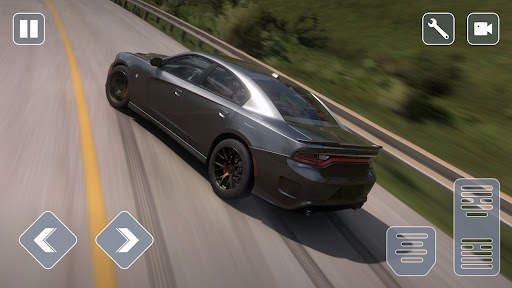 Driving Dodge Charger Race Car screenshot 1