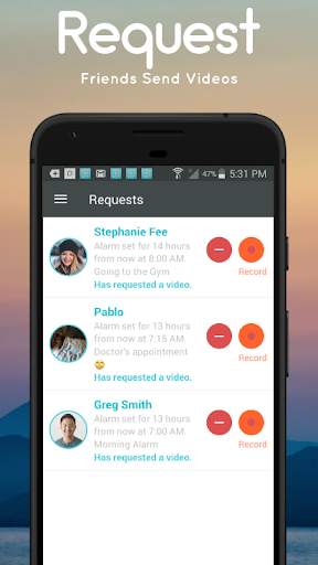 WakeMe Social Alarm Clock screenshot 2