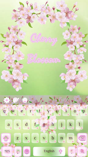 Cherry Blossom Typewriter screenshot 1