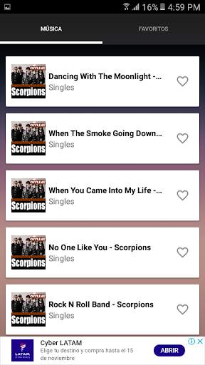 Scorpions - OFFLINE MUSIC screenshot 4