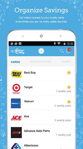 Key Ring: Your mobile wallet screenshot 1