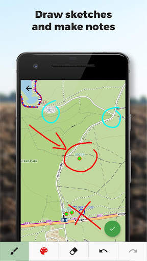 Locus GIS offline land survey screenshot 6