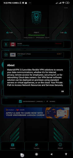 Material VPN Xtreme V3 screenshot 3