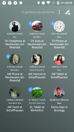 Follow - realtime location app using GPS / Network screenshot 1