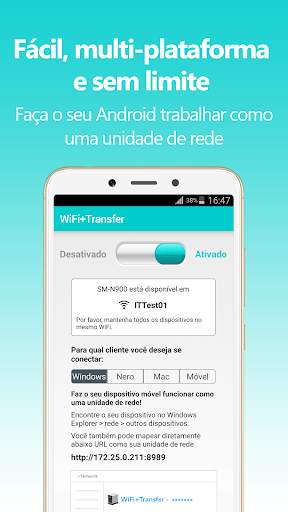 WiFi Transfer | Sync files & free space screenshot 1