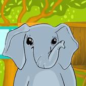 Talking Elly Elephant أيقونة