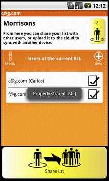 LA LISTA shared shopping list screenshot 6