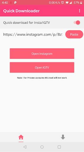 Quick Downloader For Reels screenshot 1
