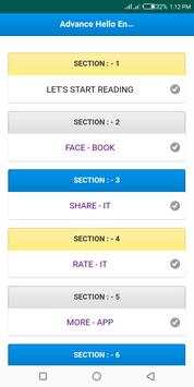 Advanced Hello English screenshot 3