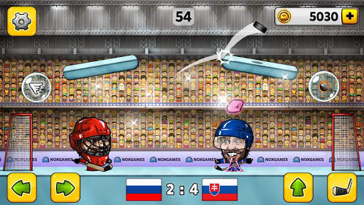 🏒 паппет хоккей с шайбой: голова пруда 🏆 скриншот 3
