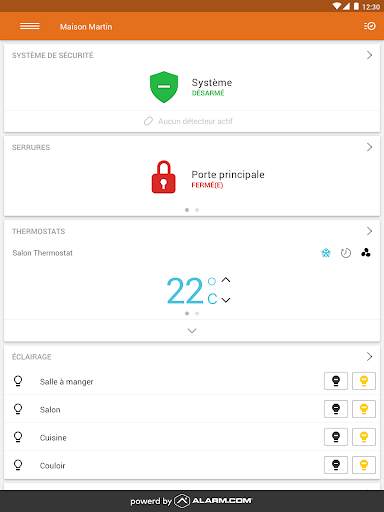 Alarm.com screenshot 1