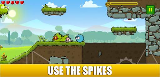 Spike bounce ball 2:jump, roll screenshot 3