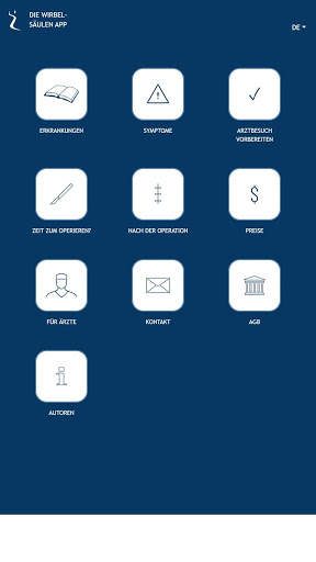 DIE WIRBELSÄULEN APP screenshot 1