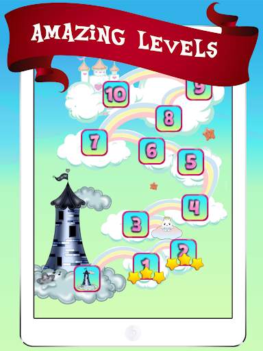 Kitty Rainbow Stack Survival Game screenshot 8