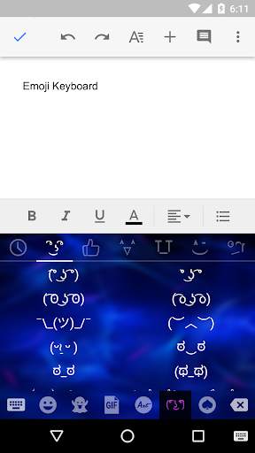 Neon Smoke Emoji Gif Keyboard Wallpaper screenshot 3