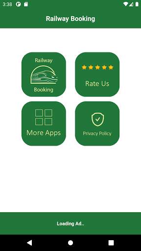 Online Railway Ticket Booking screenshot 2