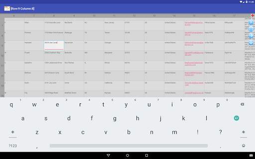CSV Редактор скриншот 2