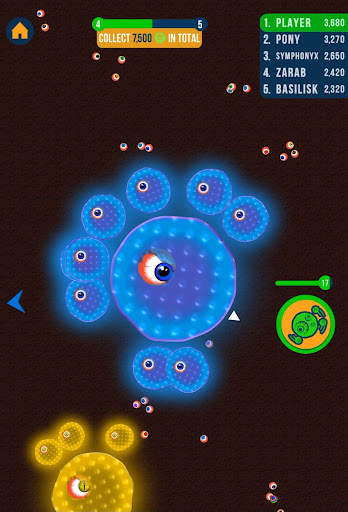 Alien Blob io screenshot 1