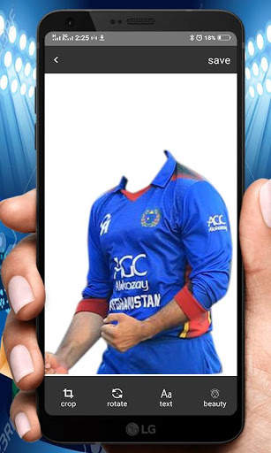 Afghan Cricket Jersey - Photo Editor For World Cup screenshot 7