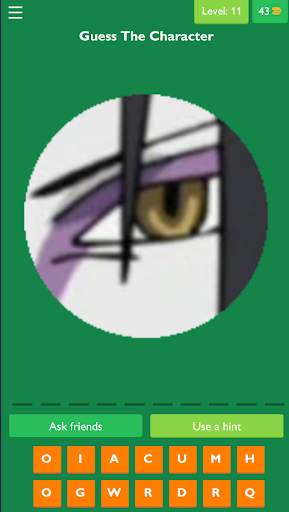 Anime Ninja Eye Quiz screenshot 1