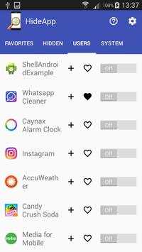 Hide App screenshot 4