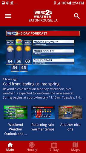 WBRZ Weather screenshot 2