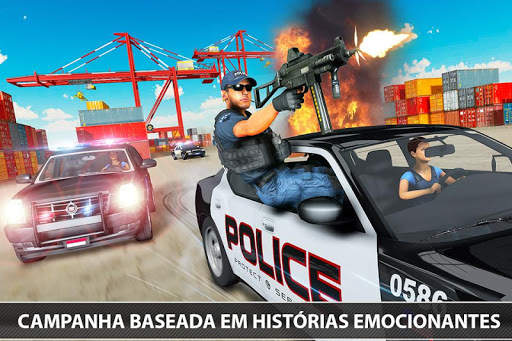 Police Fps Shooting Gun Games screenshot 2