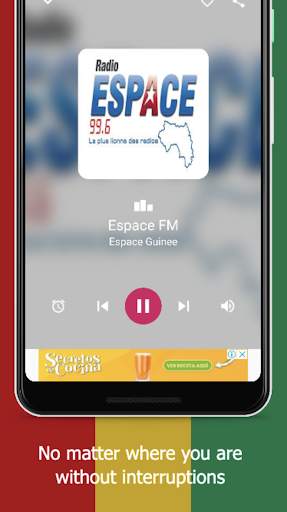 Radio Espace FM Guinee: Guinean Music screenshot 2