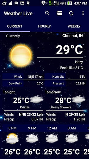 Weather Live screenshot 2