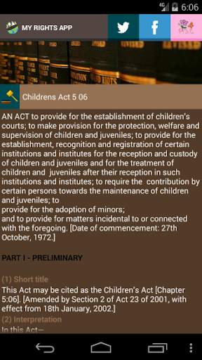 Zimbabwe Laws App screenshot 5