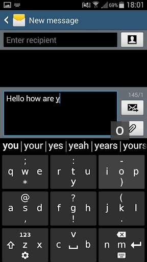 Click or Slide Keyboard screenshot 2