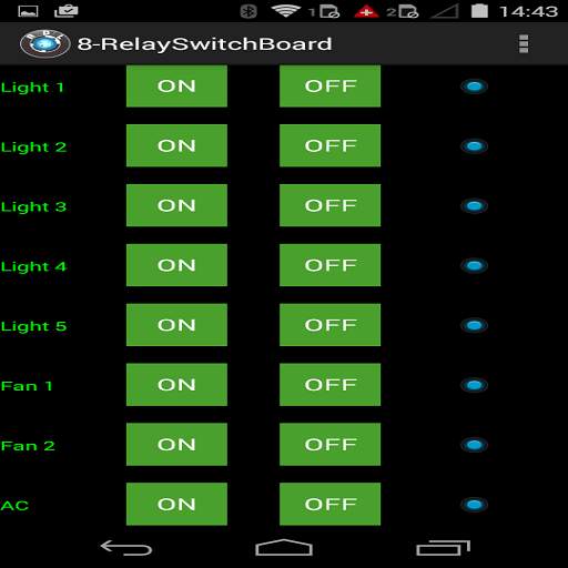 8 Channel Bluetooth Relay 3.0 1.0