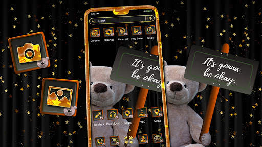 Cute Teddy Bear Launcher Theme screenshot 3