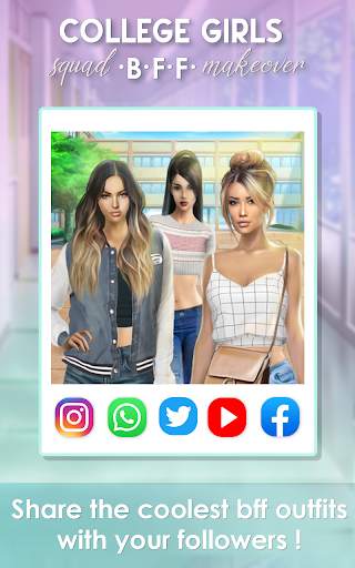 College Girls Squad – BFF Makeover screenshot 5