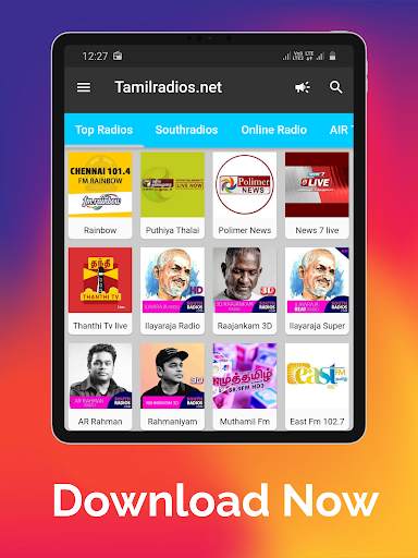 Tamil FM Radio Online tamil songs Tamilradios.net screenshot 9