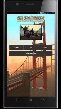 Codigos Gta San Andreas cheat screenshot 1