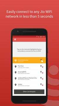 Jio WiFi JioNet - Free WiFi screenshot 1