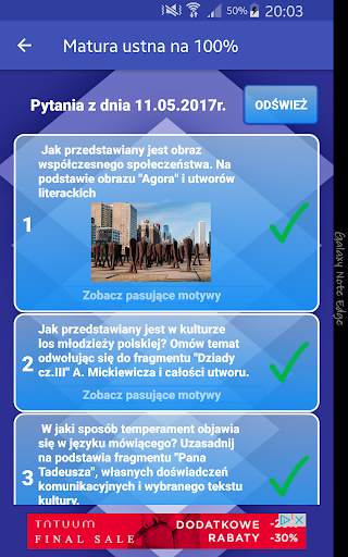 Matura Ustna na 100% screenshot 2