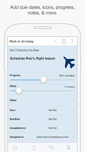Priority Matrix Eisenhower App screenshot 2