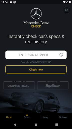 Mercedes-Benz History Check: VIN Decoder screenshot 1