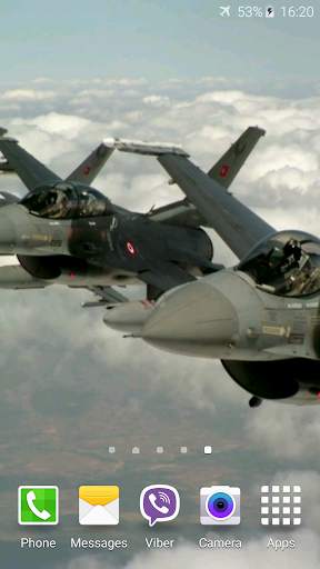 Aircrafts Video Live Wallpaper screenshot 3