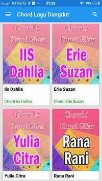 Chord/Kunci Gitar Lagu Dangdut screenshot 2