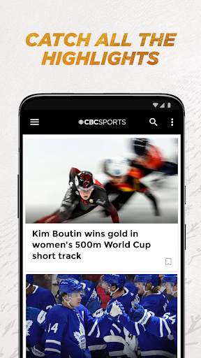 CBC Sports screenshot 1