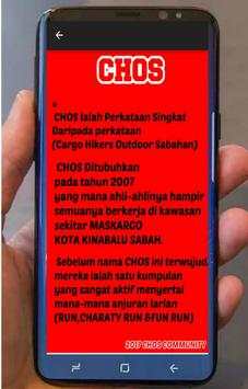 CHOS Cargo Hiker Outdoor Sabahan screenshot 3