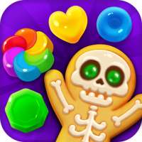 Spooky Cookie Party : Sweet Blast Puzzle Games logo