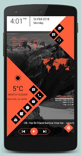 Angle Launcher - App lock, Hide App, HD wallpaper screenshot 11