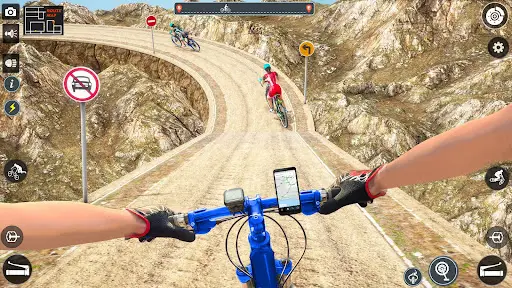 BMX Cycle Stunt Game screenshot 1