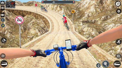 BMX Cycle Stunt Game 1 تصوير الشاشة